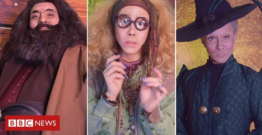 In_pictures Harry Potter: How one drag queen became 31 JK Rowling characters