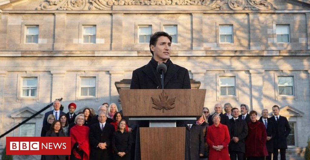 Environment Prime Minister Justin Trudeau unveils new cabinet