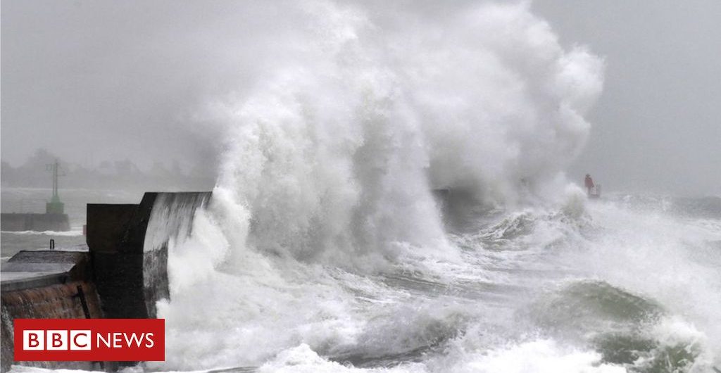In_pictures In pictures: Storm Ciara batters north-western Europe