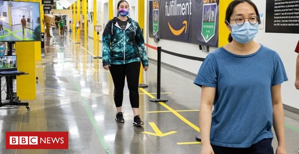 Technology Amazon faces backlash over Covid-19 safety measures