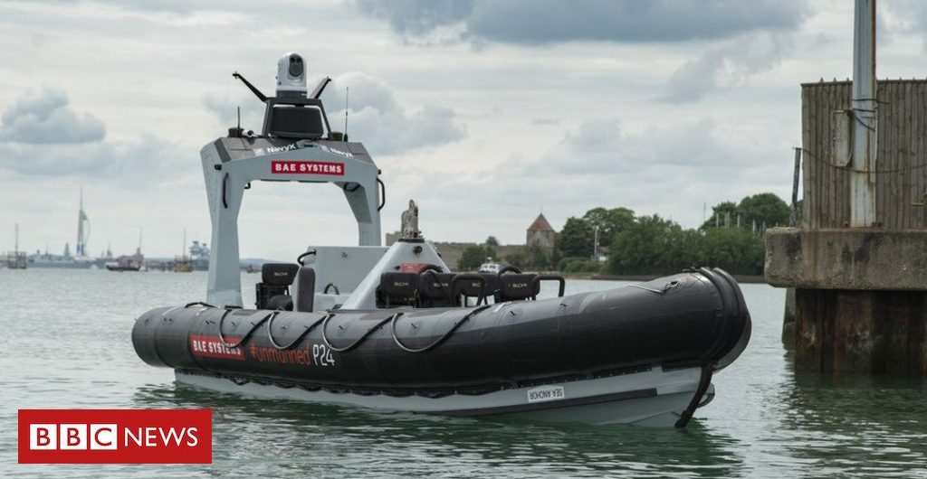 Technology Royal Navy’s first crewless boat ready for testing