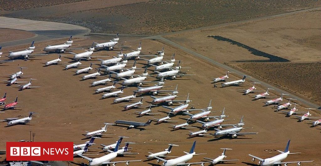 In_pictures Coronavirus: How the travel downturn is sending jet planes to ‘boneyards’
